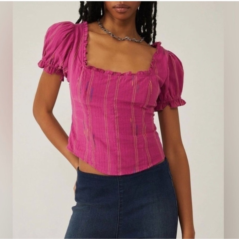 Free People Serotonin Top Raspberry small